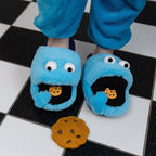 Produktbild Cookie Monster Plüsch Pantoffeln - Sesamstraße