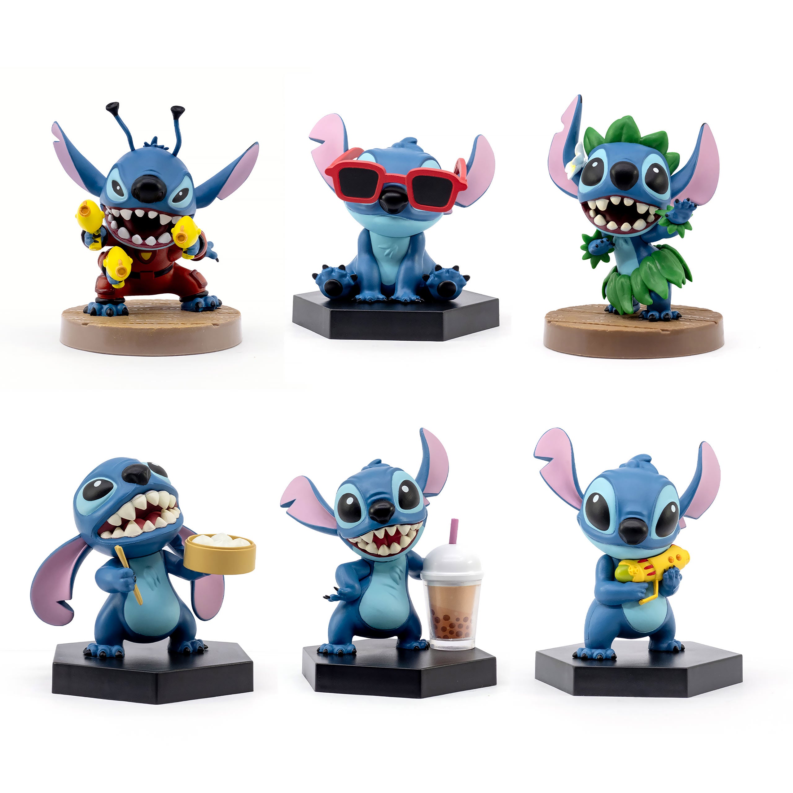 Product image Stitch YuMe Figure Hero Blind Box Fun Series - Lilo & Stitch 12-Piece Display