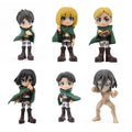 Produktbild Attack on Titan - YuMe Anime Blind Box Figur 6er Display