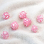 Produktbild Cats - Daisy Glitter RPG Würfel Set 7tlg