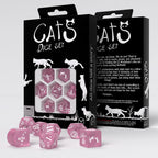 Produktbild Cats - Daisy Glitter RPG Würfel Set 7tlg