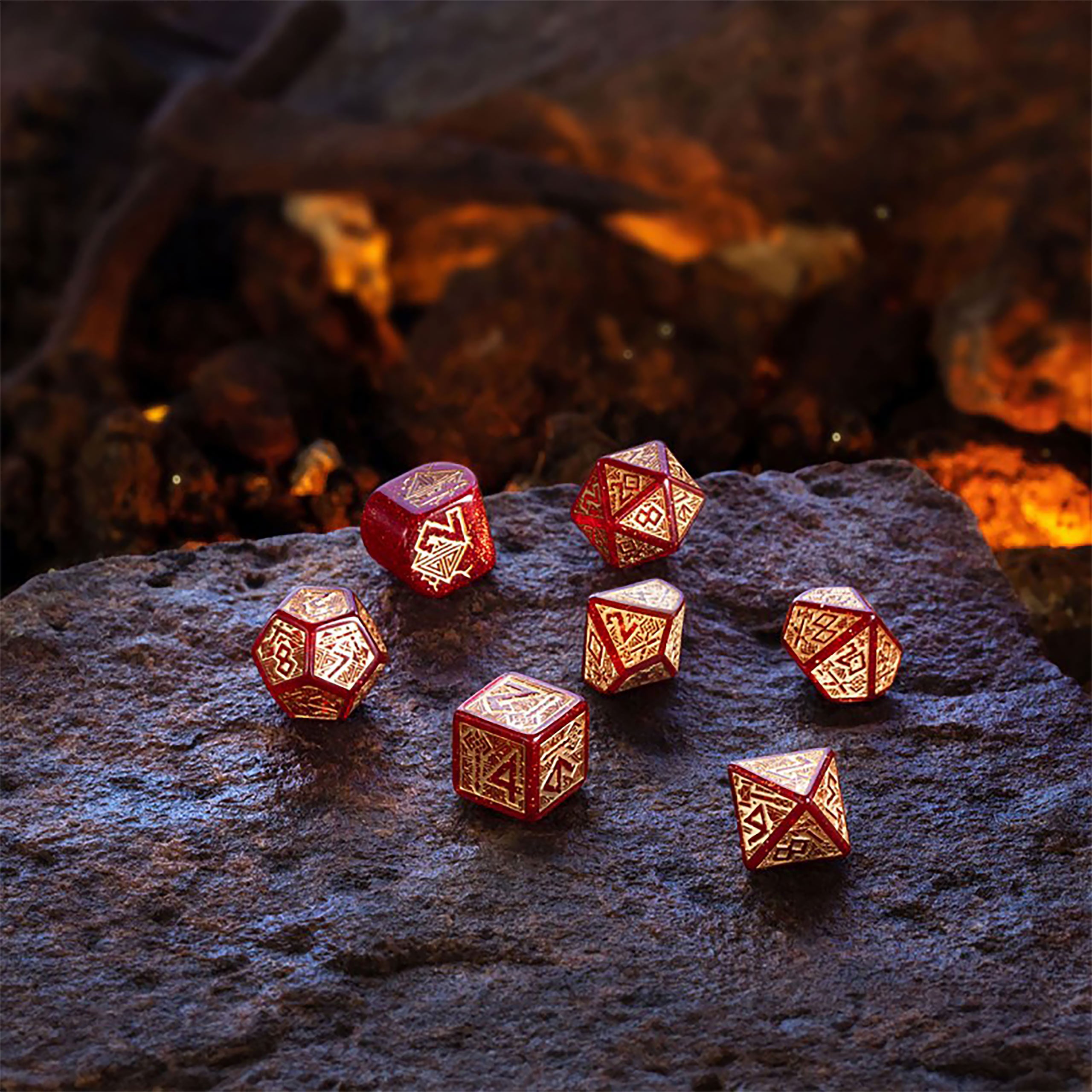 Produktbild Dwarven - Jewels RPG Würfel Set 7tlg