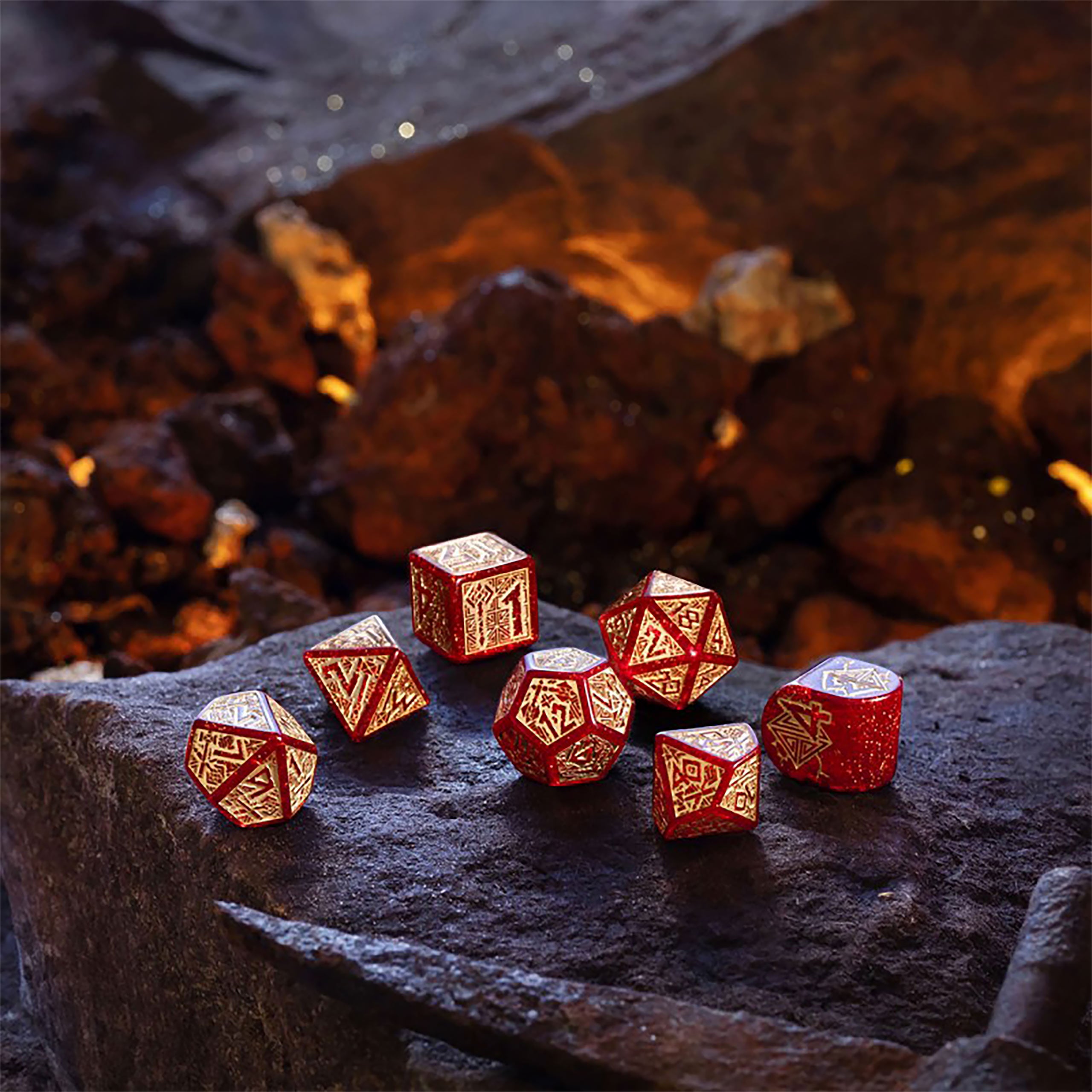 Produktbild Dwarven - Jewels RPG Würfel Set 7tlg
