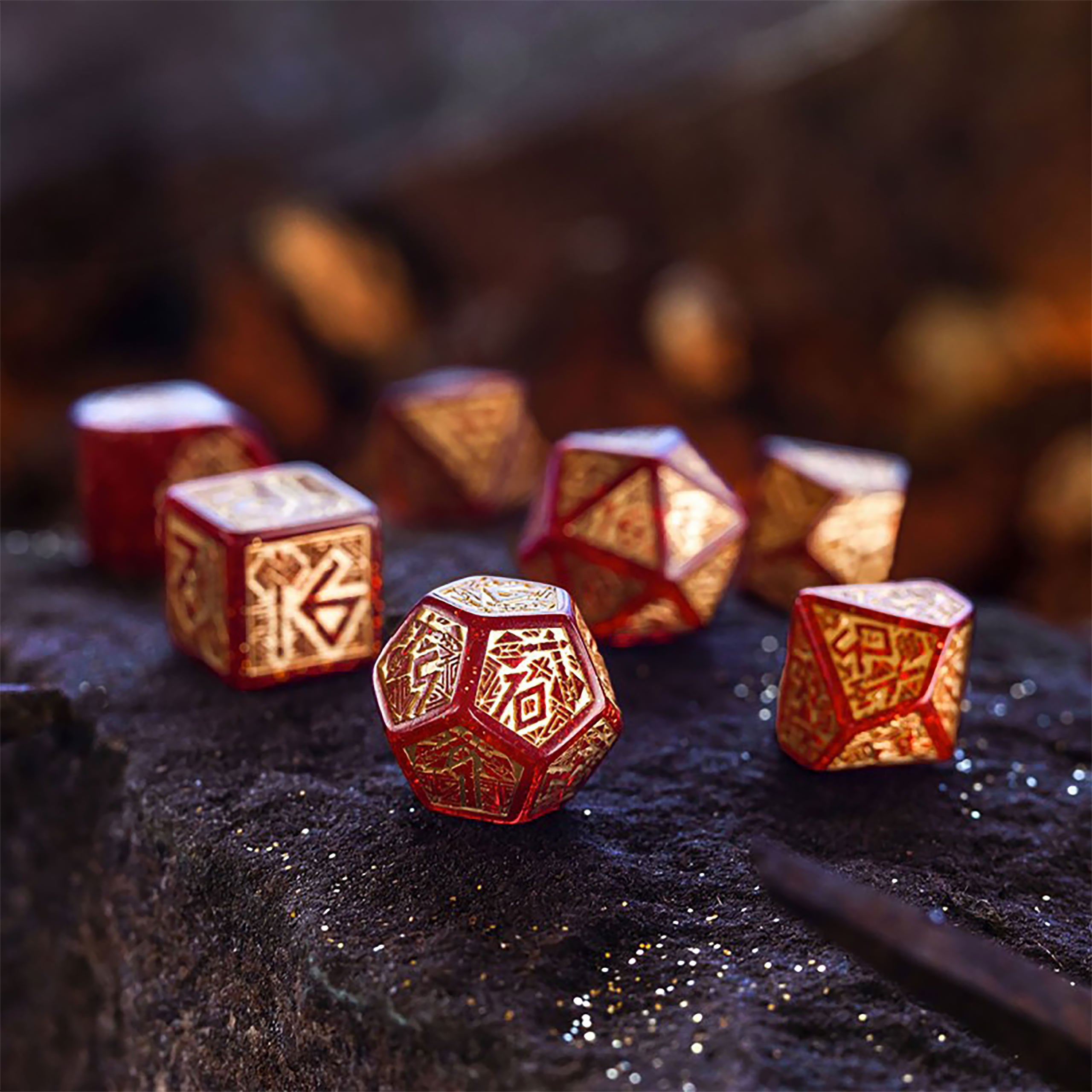 Produktbild Dwarven - Jewels RPG Würfel Set 7tlg