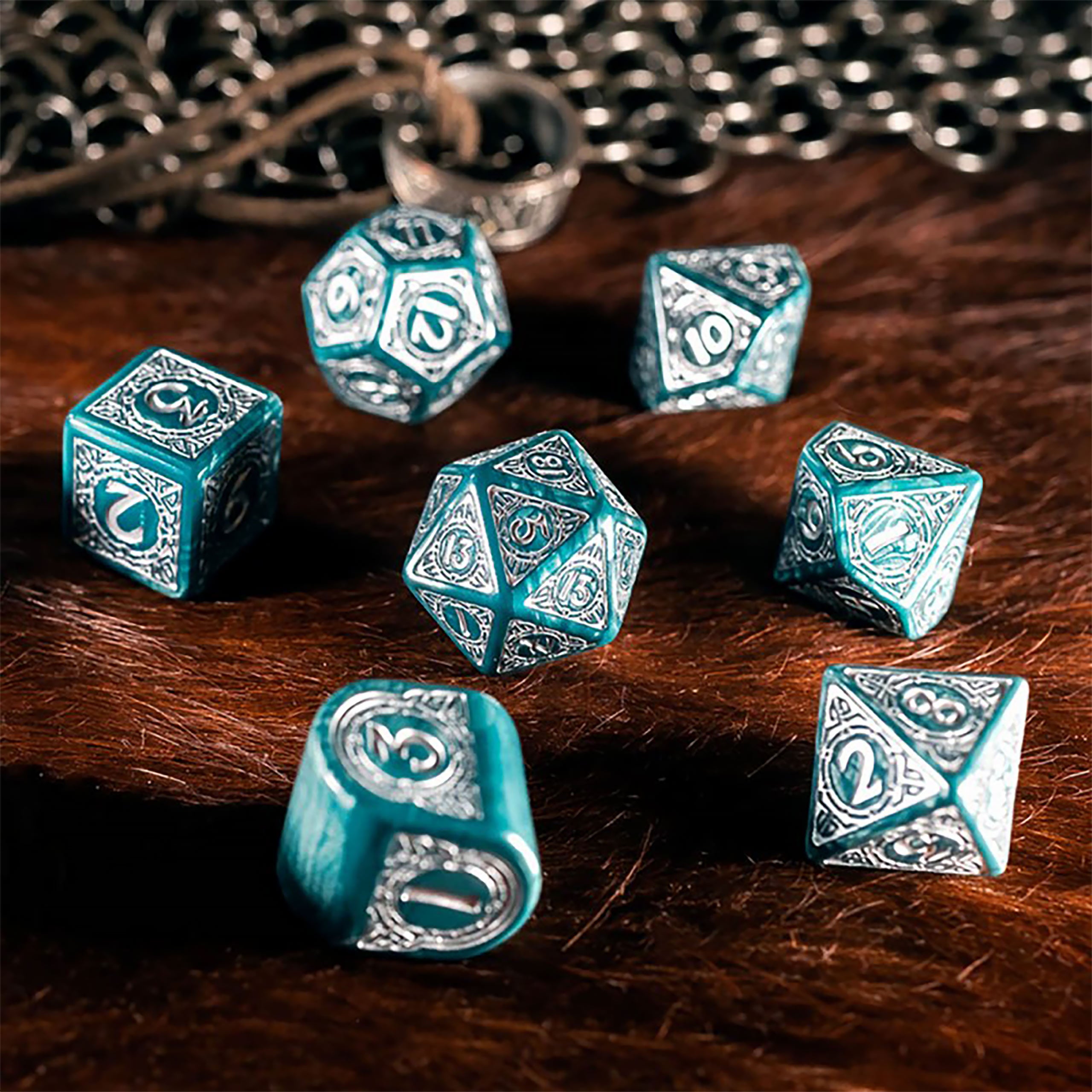 Produktbild Viking - Mjolnir Würfel Set 7tlg