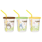 Produktbild Mein Nachbar Totoro - Totoro Becher mit Strohhalm 3er Set