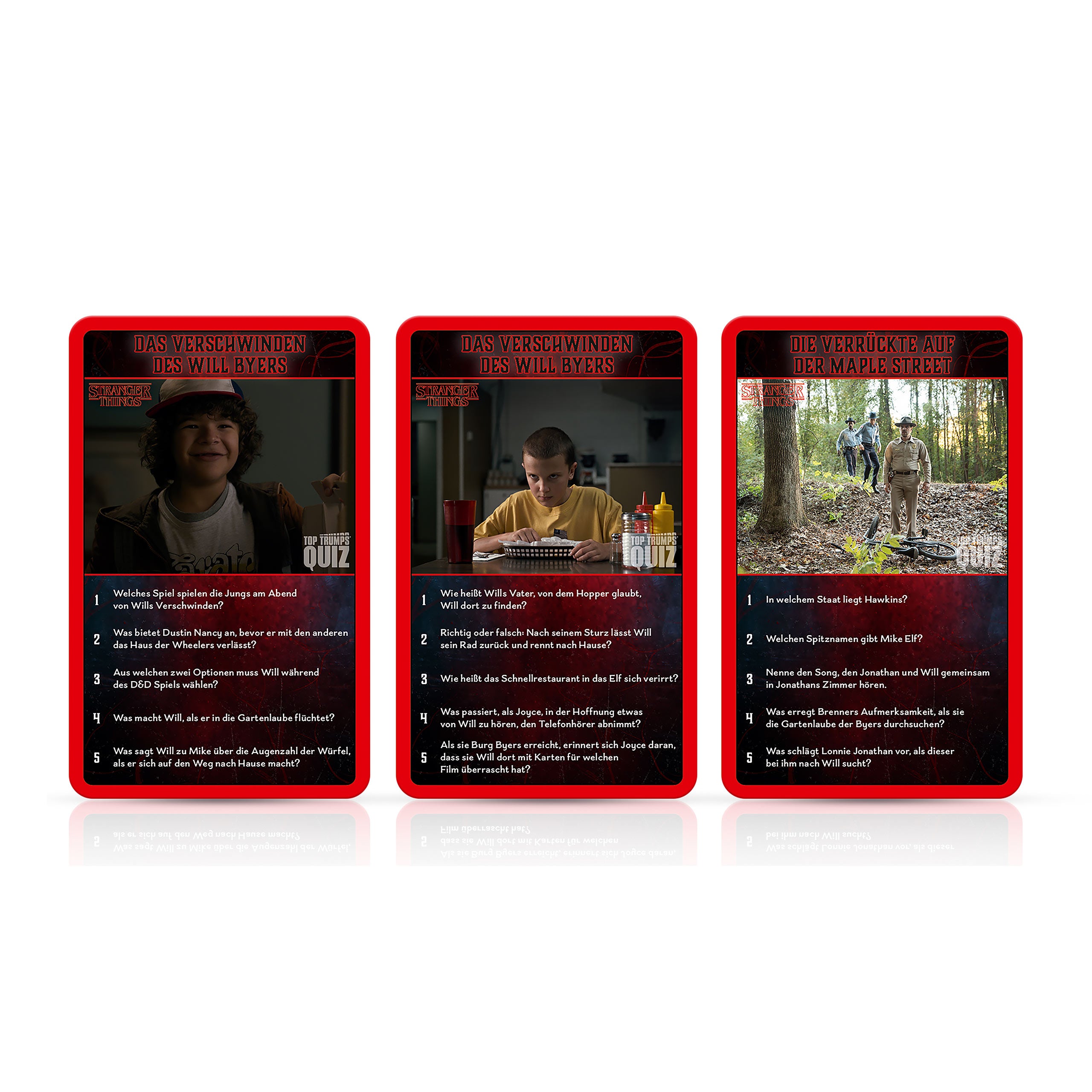 Produktbild Stranger Things - Top Trumps Quiz