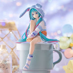 Produktbild Hatsune Miku - Miku Rabbit Ear Hood Pajama Blue Noodle Stopper Figur