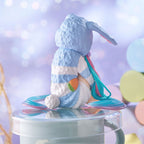 Produktbild Hatsune Miku - Miku Rabbit Ear Hood Pajama Blue Noodle Stopper Figur