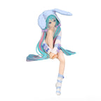 Produktbild Hatsune Miku - Miku Rabbit Ear Hood Pajama Blue Noodle Stopper Figur