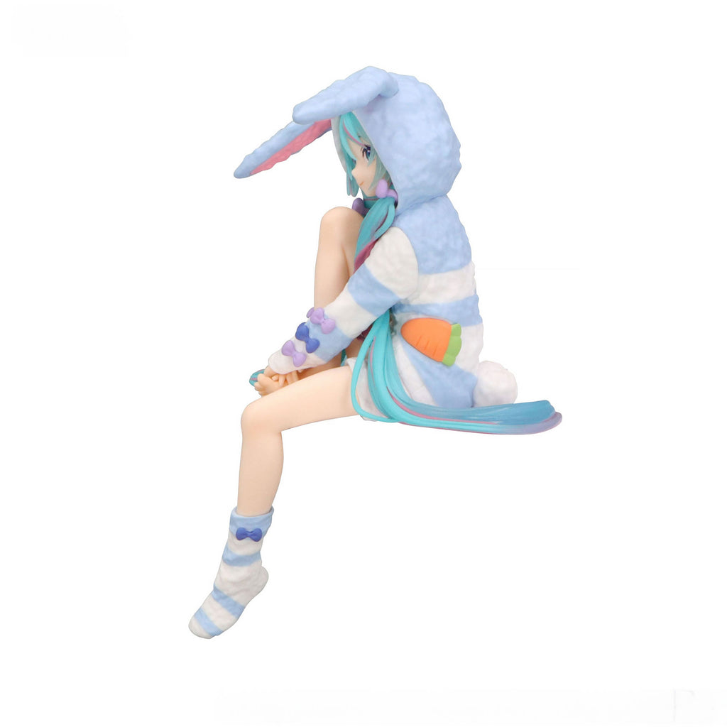 Produktbild Hatsune Miku - Miku Rabbit Ear Hood Pajama Blue Noodle Stopper Figur
