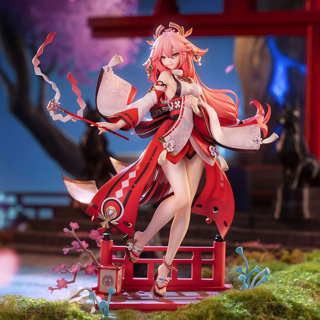 Produktbild Genshin Impact - Yae Miko Scale Figur Astute Amusement Version 1:7