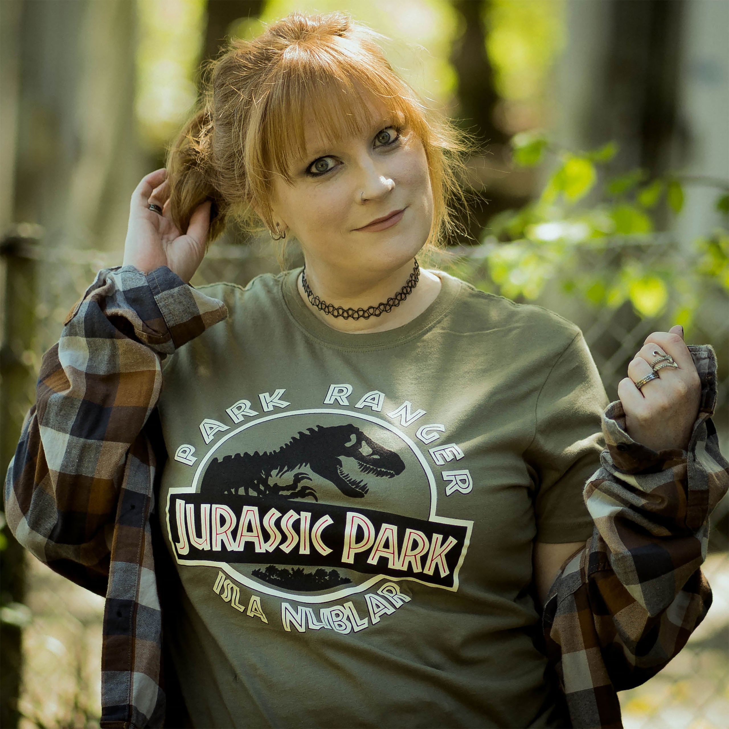 Produktbild Park Ranger T-Shirt grün - Jurassic Park