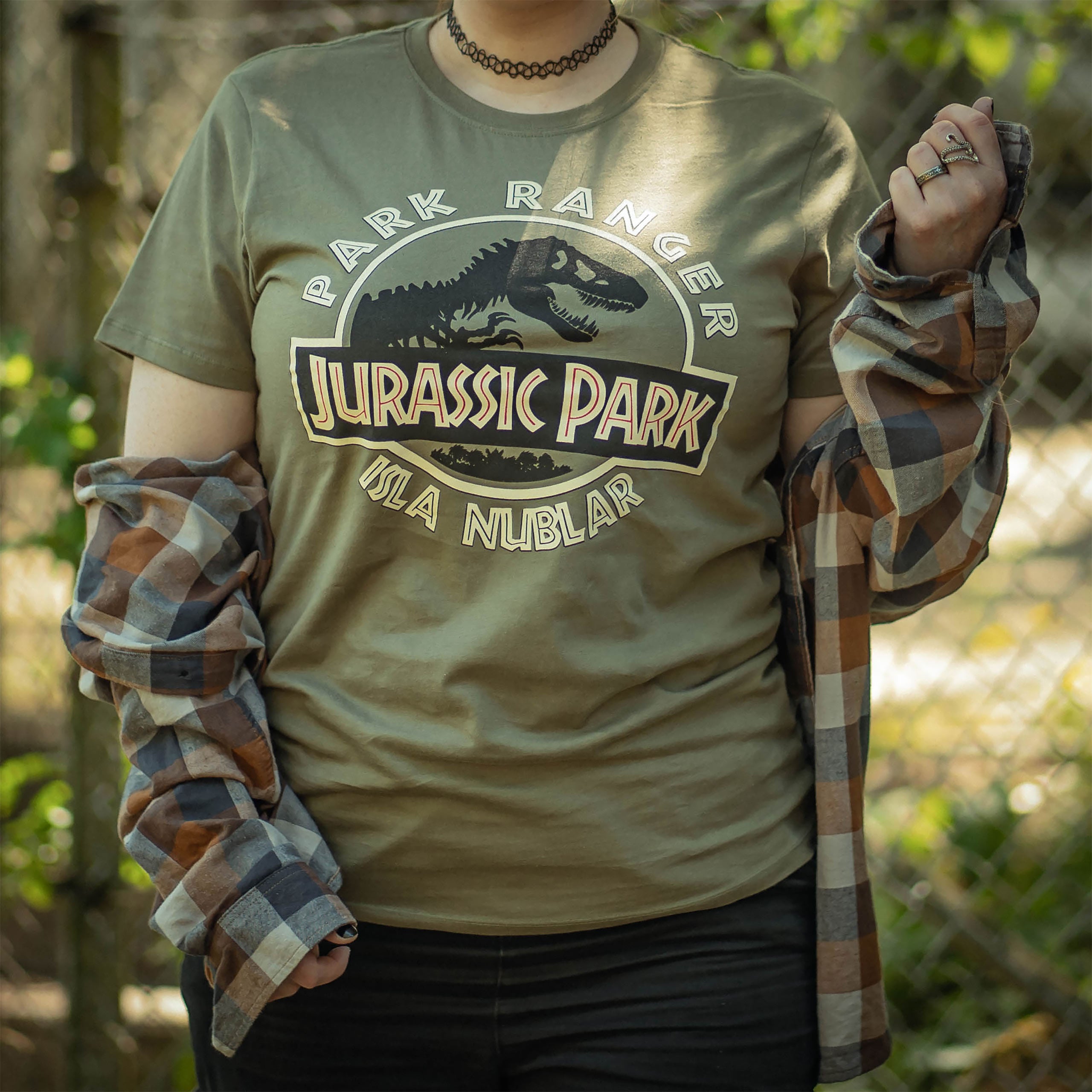 Produktbild Park Ranger T-Shirt grün - Jurassic Park
