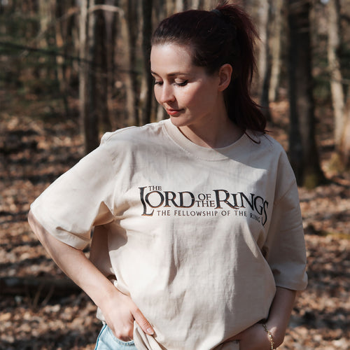 Produktbild Der Herr der Ringe - Gefährten Rohan und Gondor Oversize T-Shirt beige