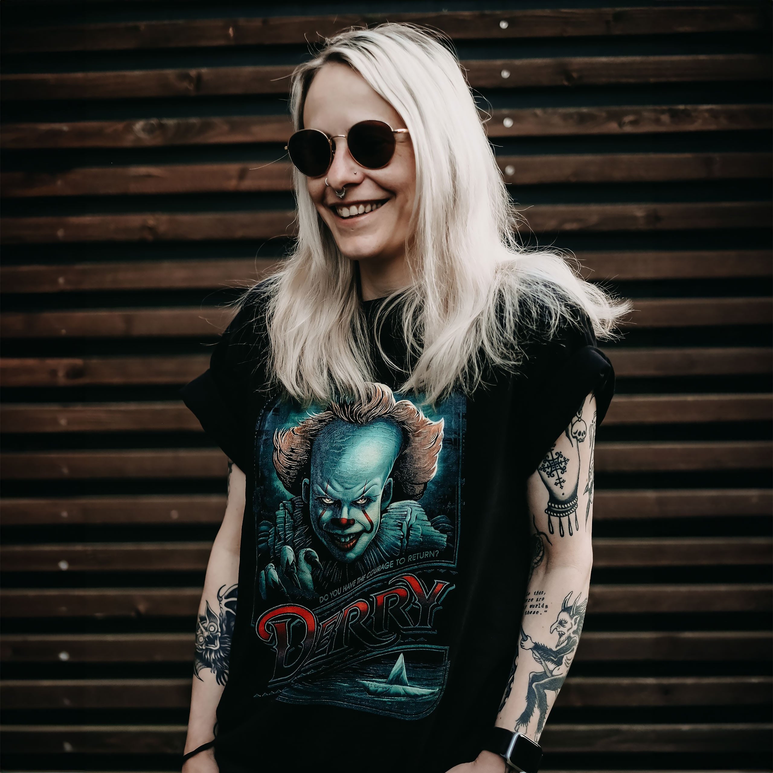 Produktbild Return to Derry T-Shirt schwarz - Stephen Kings ES