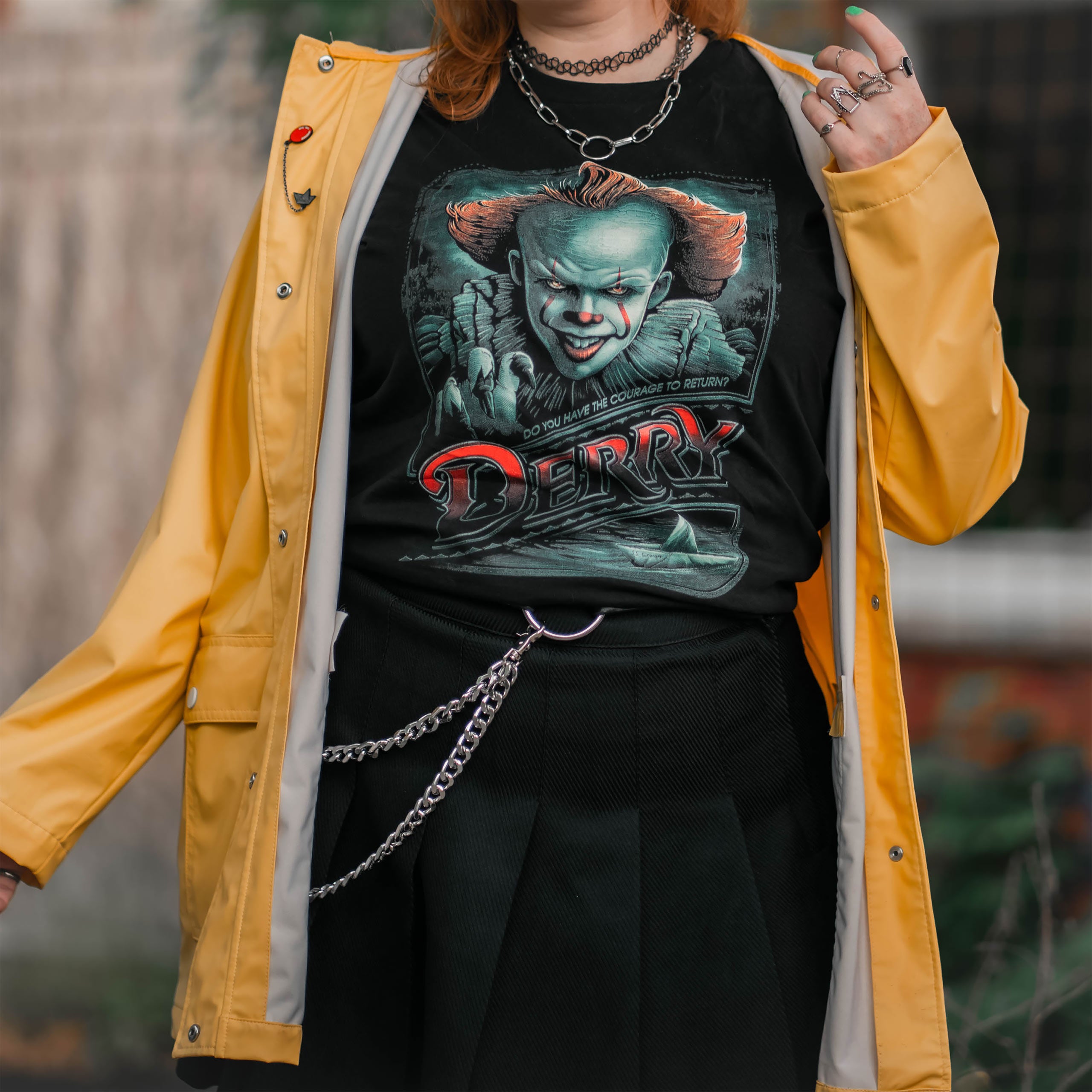 Produktbild Return to Derry T-Shirt schwarz - Stephen Kings ES