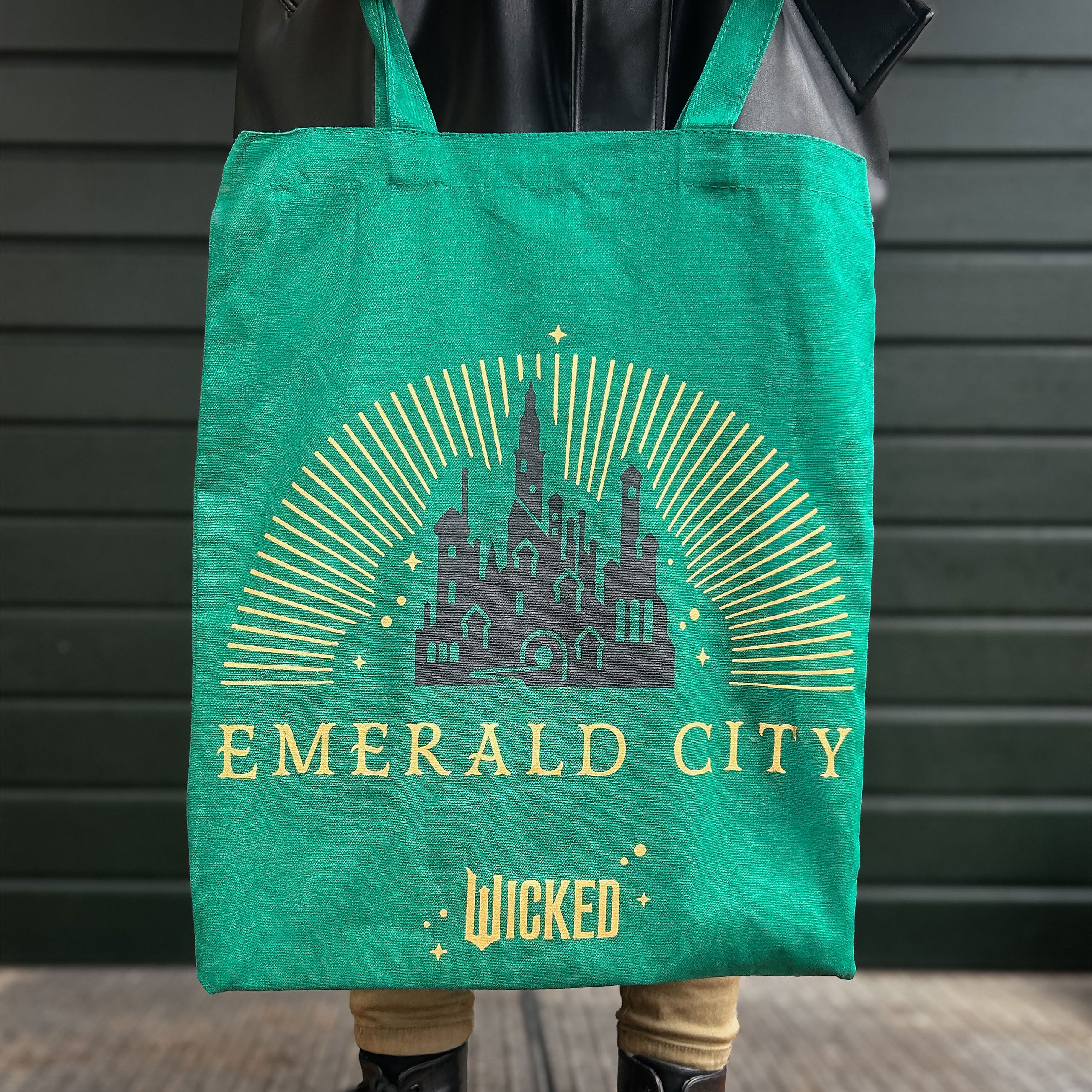 Produktbild Wicked - Emerald City Jutebeutel