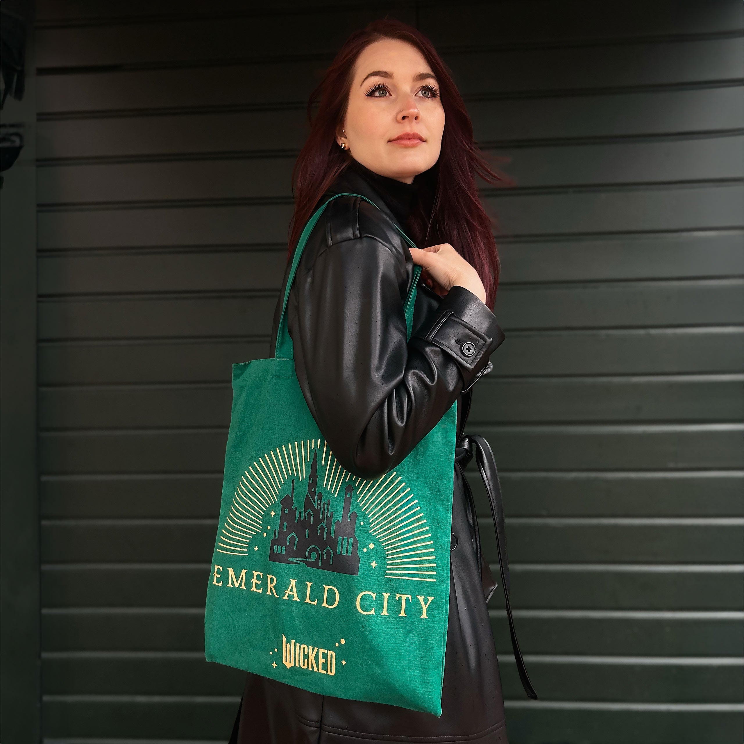 Produktbild Wicked - Emerald City Jutebeutel