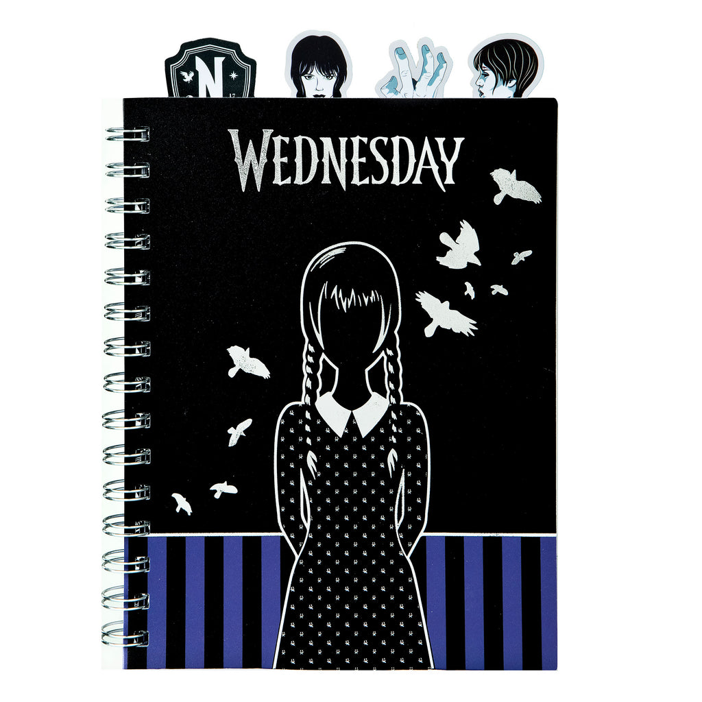 Produktbild Wednesday - Spiralnotizblock mit Register