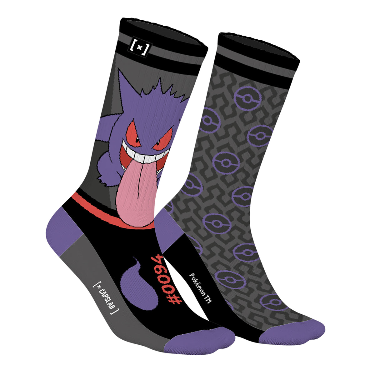 Produktbild Pokemon - Gengar Capslab Socken