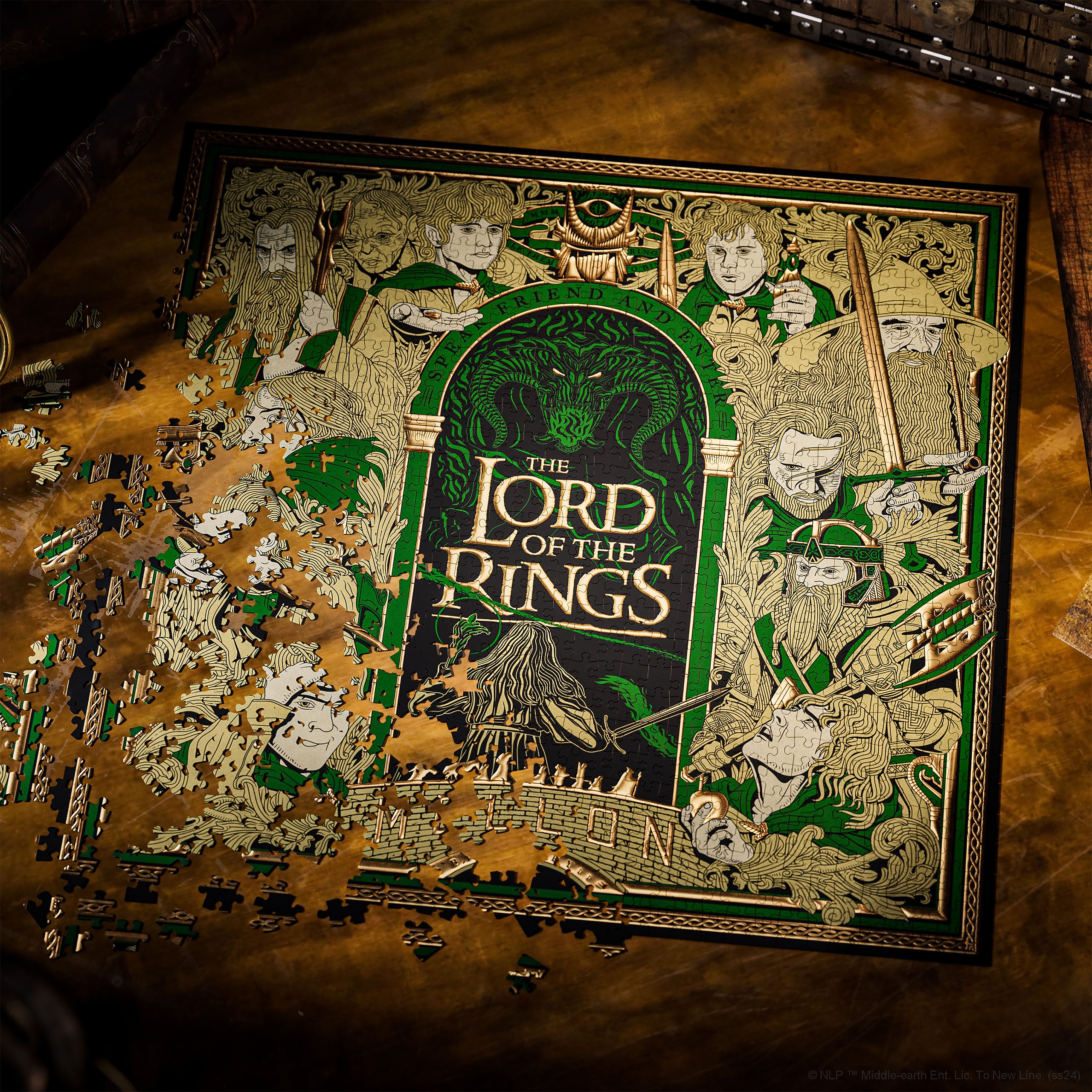Produktbild Der Herr der Ringe - Tor zu Mittelerde Premium Puzzle