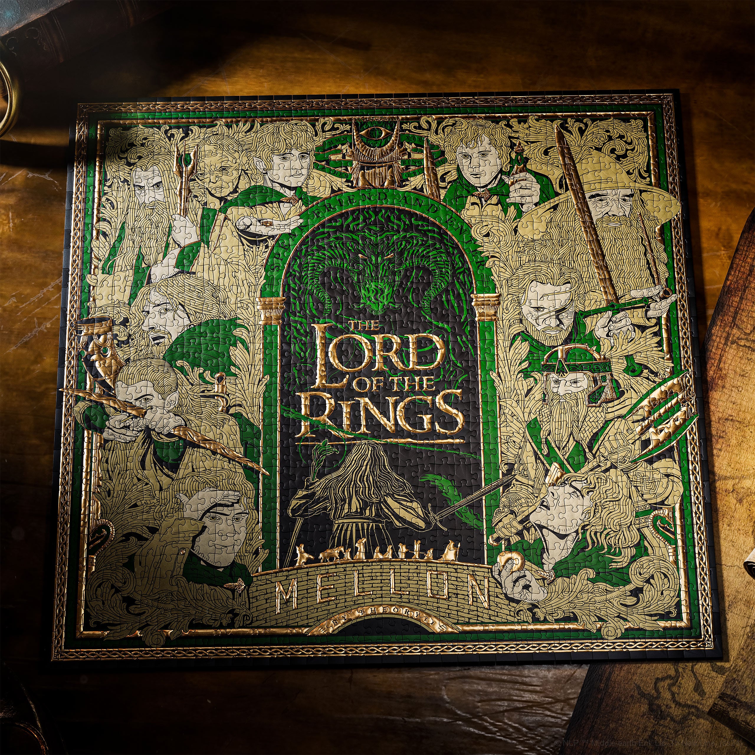 Produktbild Der Herr der Ringe - Tor zu Mittelerde Premium Puzzle
