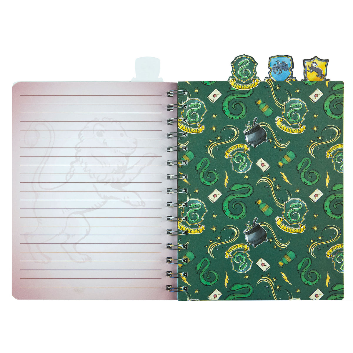Produktbild Harry Potter - Hogwarts Spiralnotizblock mit Register