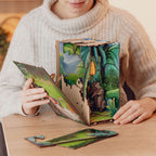 Produktbild Disney - Das Dschungelbuch Book Nook Modell Bausatz Holz
