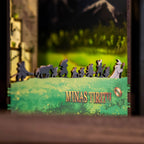 Produktbild Der Herr der Ringe - Minas Tirith Book Nook Modell Bausatz Holz