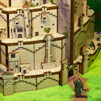 Produktbild Der Herr der Ringe - Minas Tirith Book Nook Modell Bausatz Holz