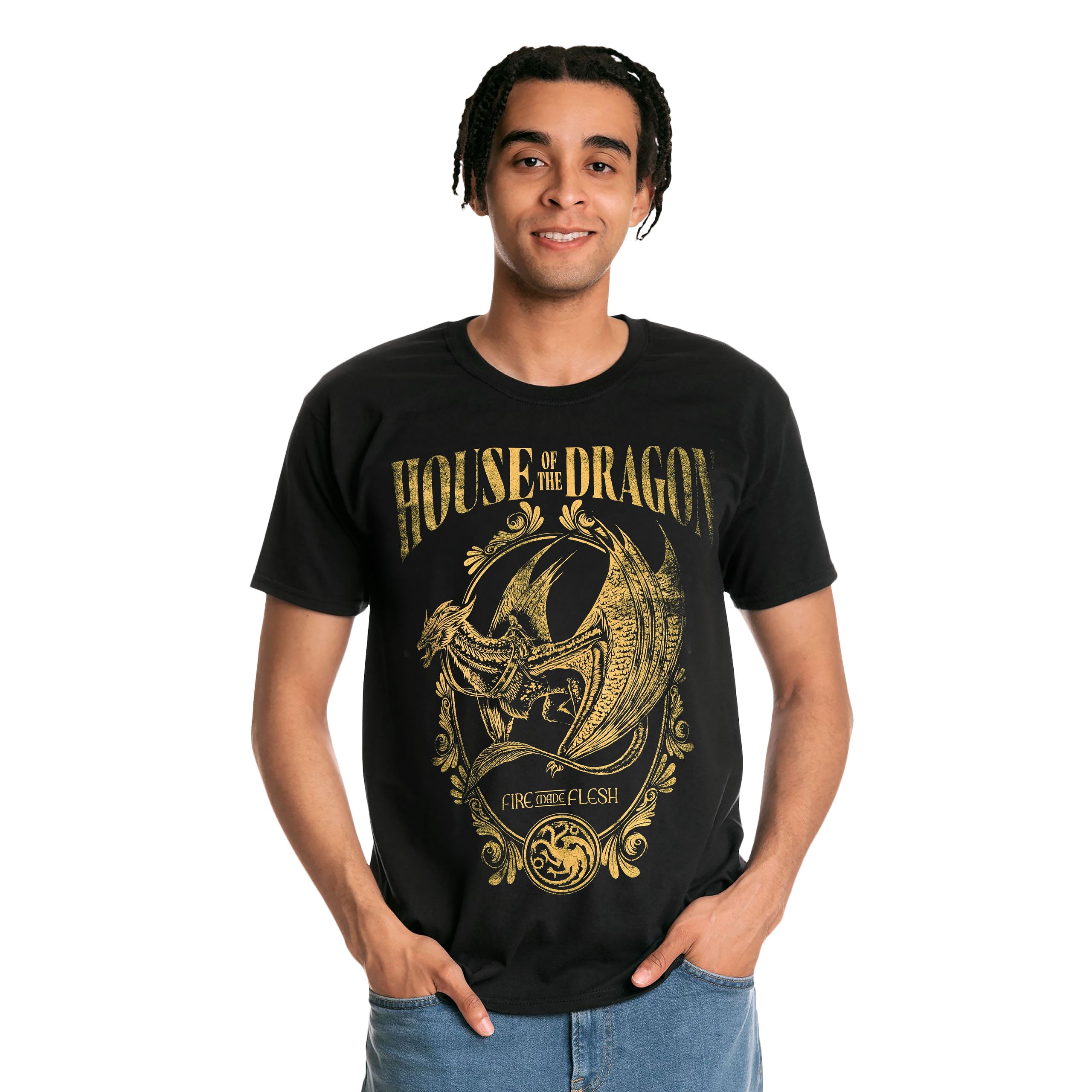 Produktbild House of the Dragon - Fire Made Flesh T-Shirt schwarz