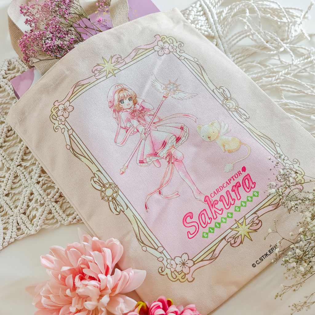 Produktbild Card Captor Sakura: Clear Card - Sakura und Cerberus Jutebeutel