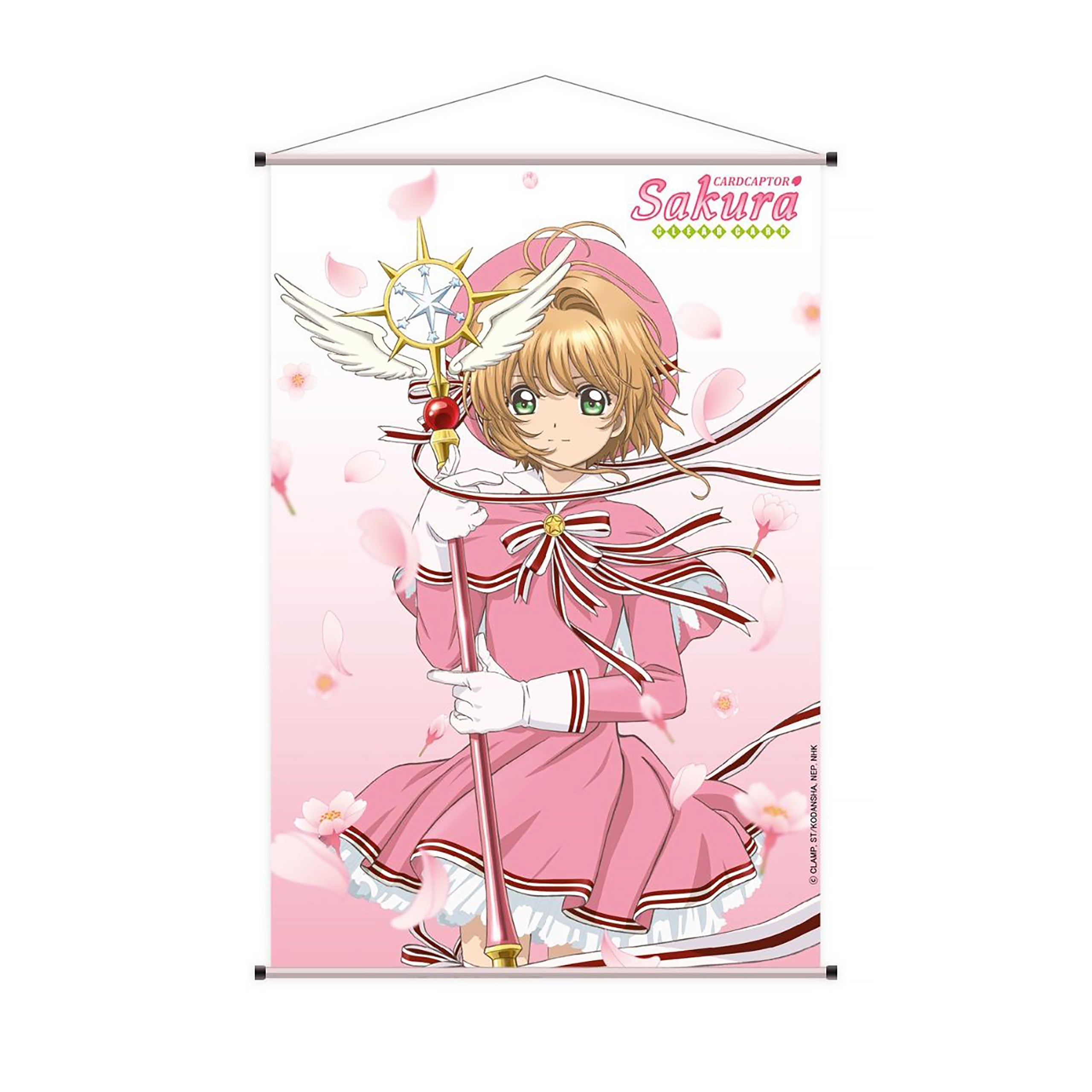 Produktbild Card Captor Sakura: Clear Card - Sakura Cherry Blossoms Wall Scroll
