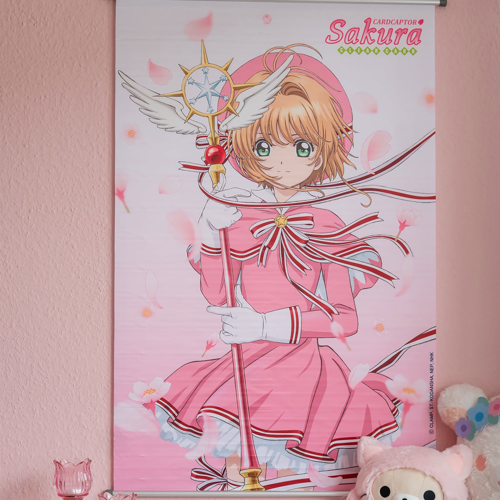 Produktbild Card Captor Sakura: Clear Card - Sakura Cherry Blossoms Wall Scroll