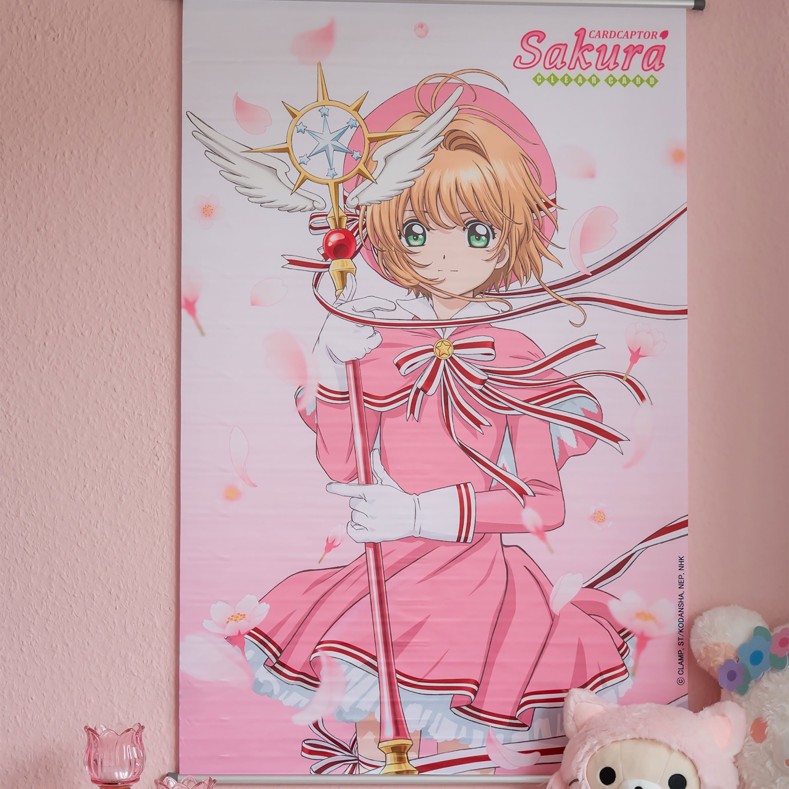 Produktbild Card Captor Sakura: Clear Card - Sakura Cherry Blossoms Wall Scroll