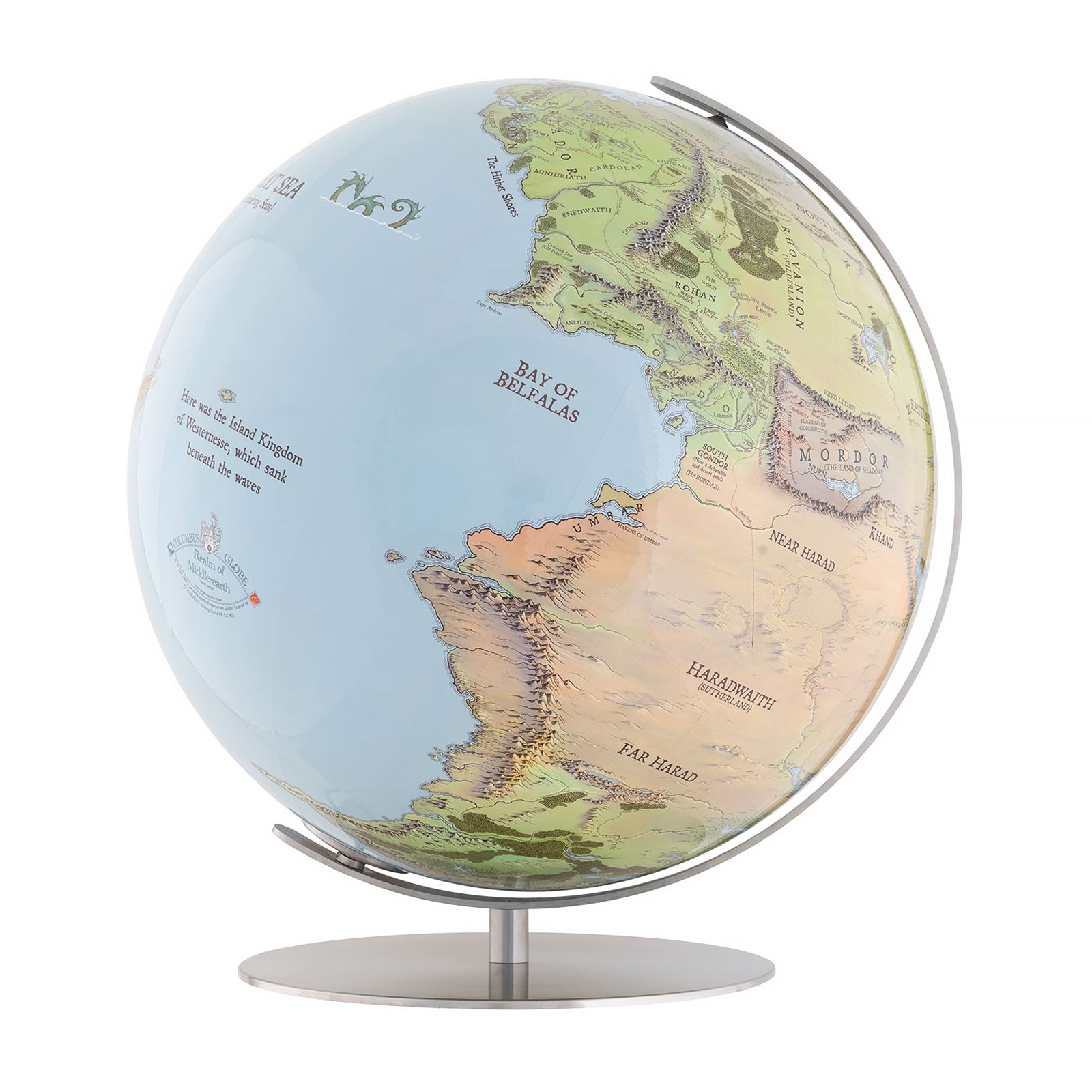 Produktbild Der Herr der Ringe - Mittelerde Globus mit Licht 40cm