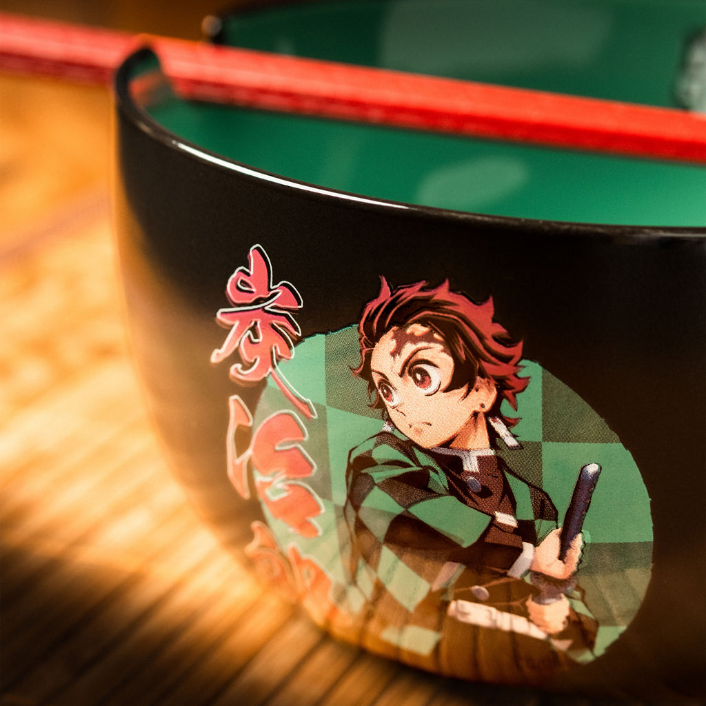 Produktbild Demon Slayer - Tanjiro Ramen Schale mit Essstäbchen