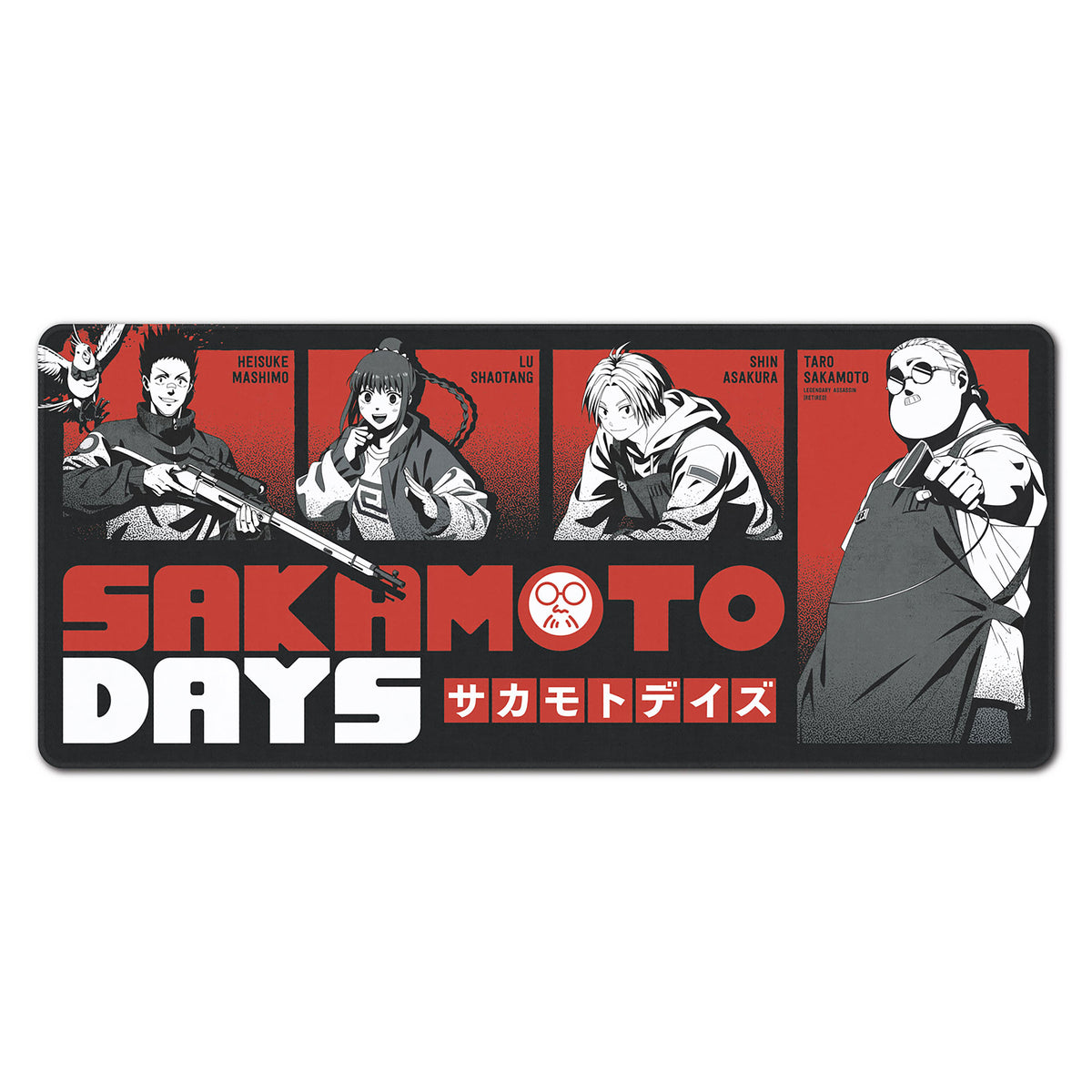 Produktbild Sakamoto Days - Crew Mousepad