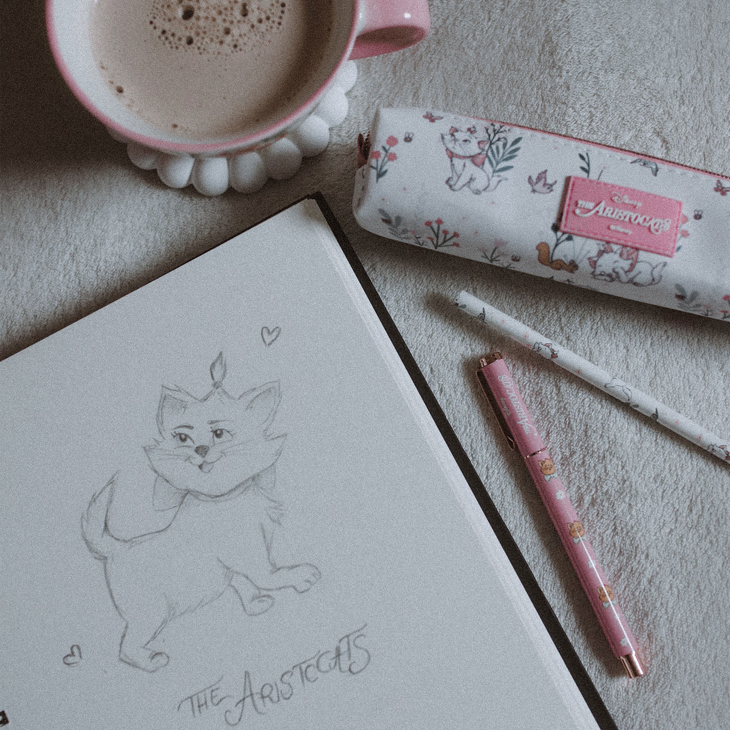 Produktbild Aristocats - Marie Federmäppchen mit Stiften