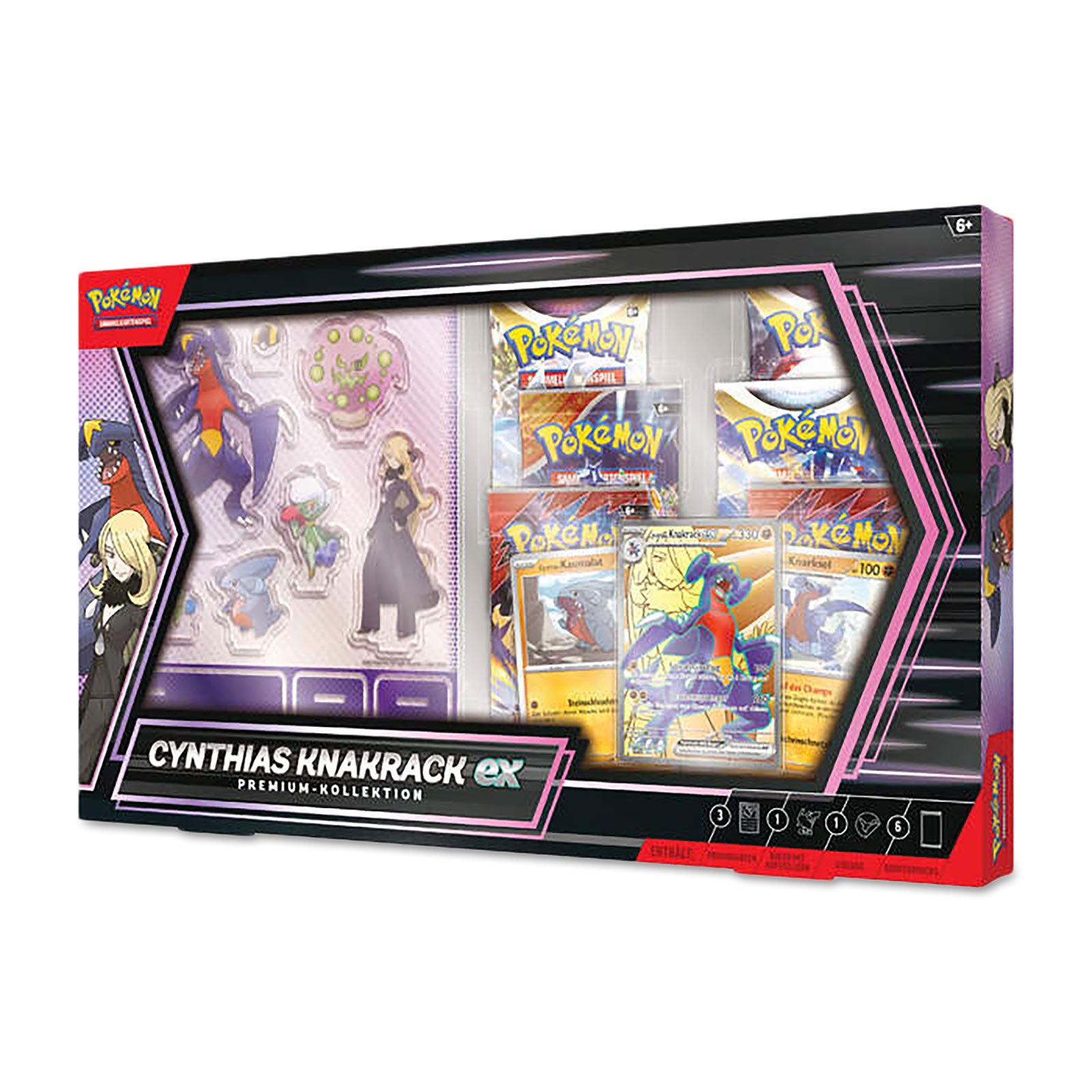 Produktbild Pokemon - Cynthias Knakrack-Ex Sammelkarten Box Premium Collection