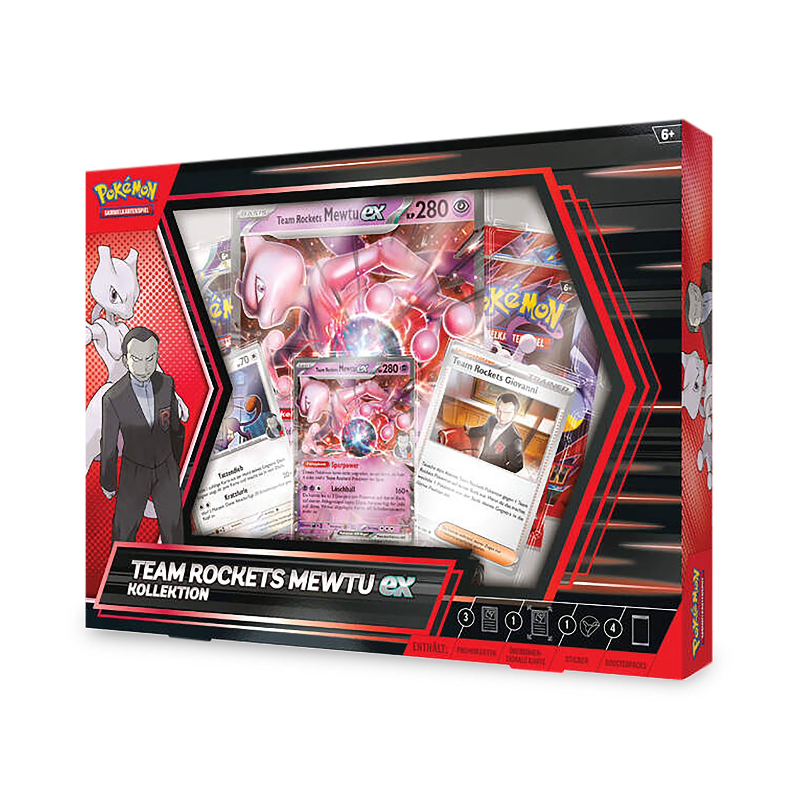 Produktbild Pokemon - Team Rocket's Mewtwo-Ex-Box
