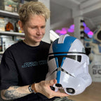 Produktbild Star Wars - Clone Trooper 501st Legion Helm Replik mit Soundeffekten