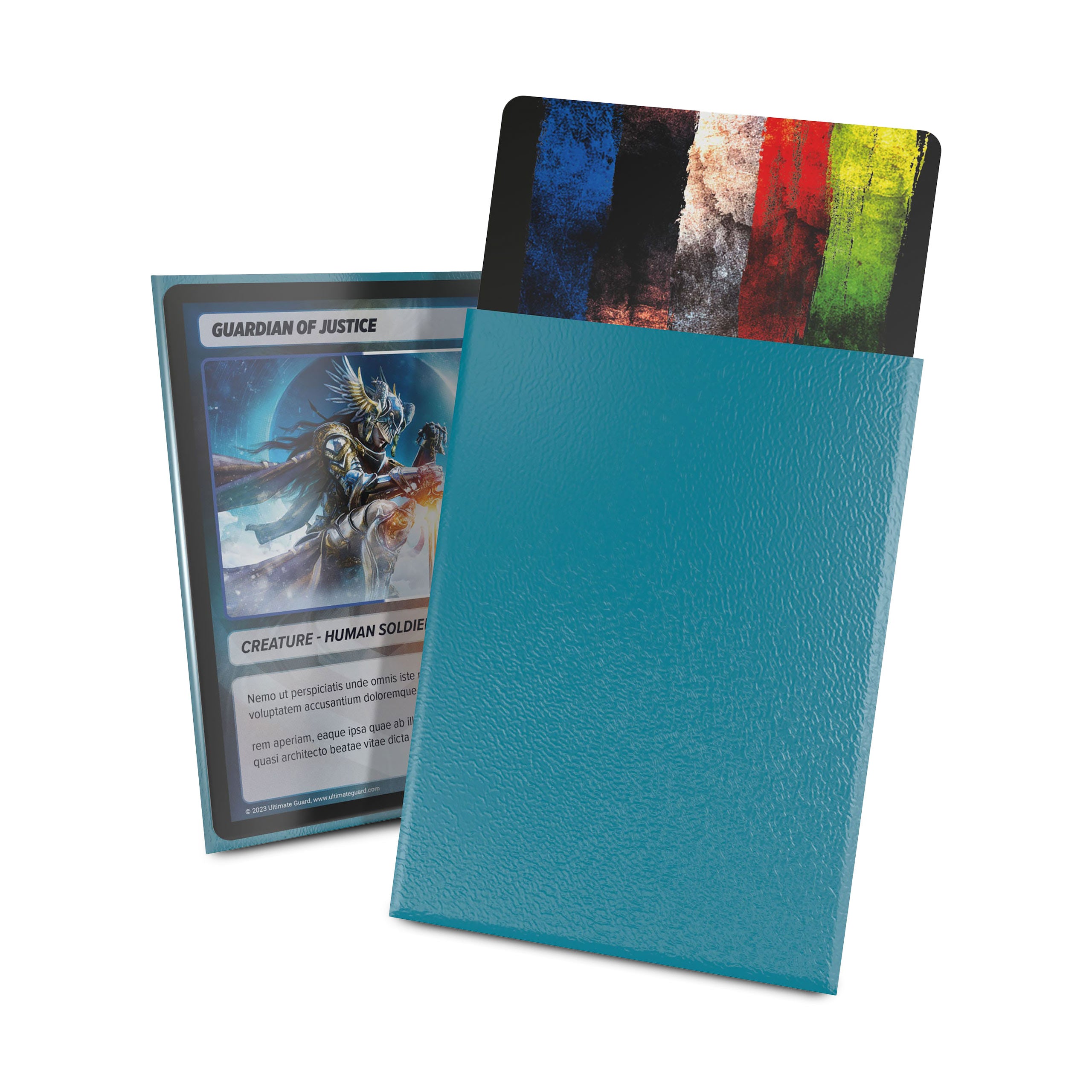 Produktbild Cortex Kartenhüllen matt-petrolblau 100er Set Ultimate Guard für TCG Standartgröße