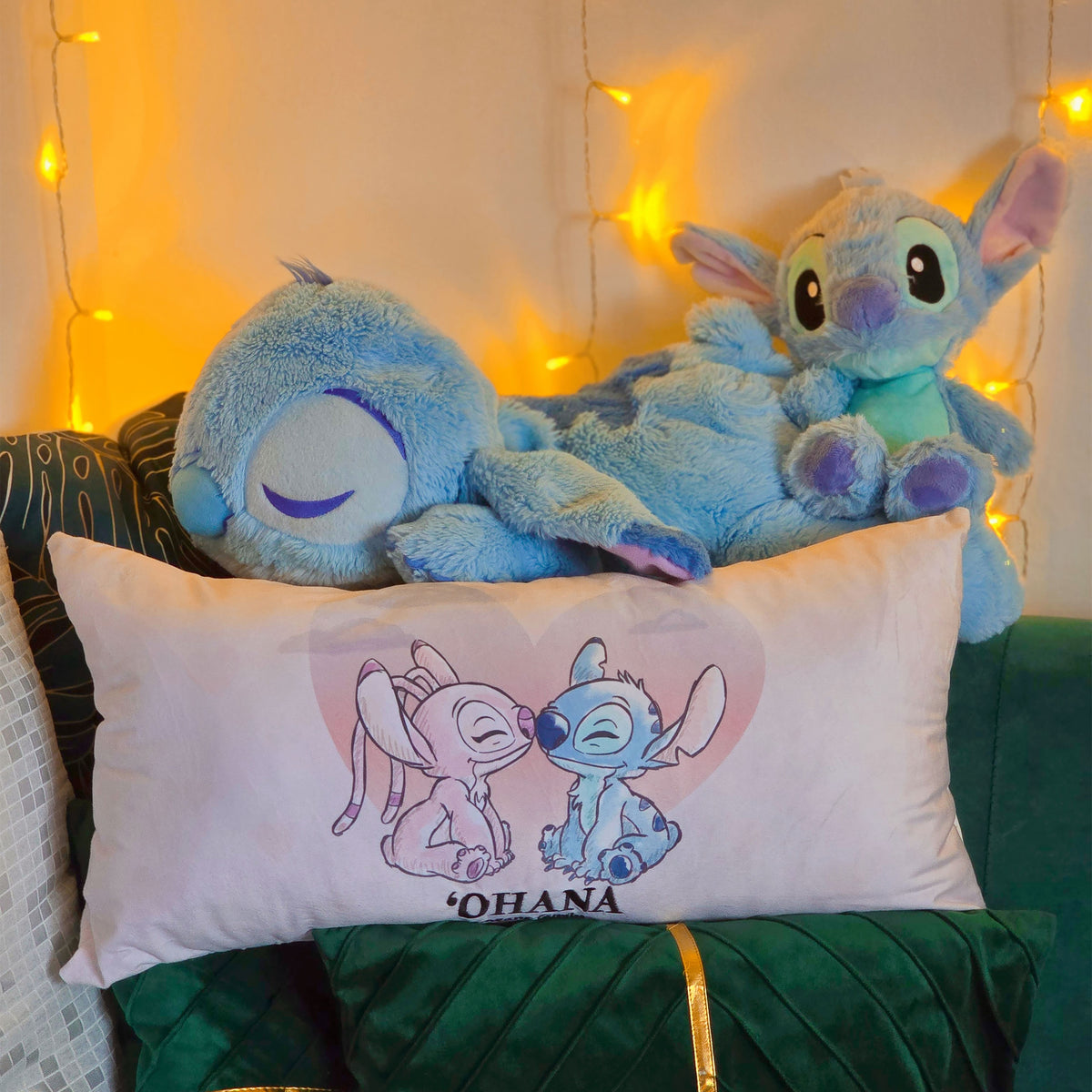 Produktbild Stitch und Angel Ohana Means Family - Kissen