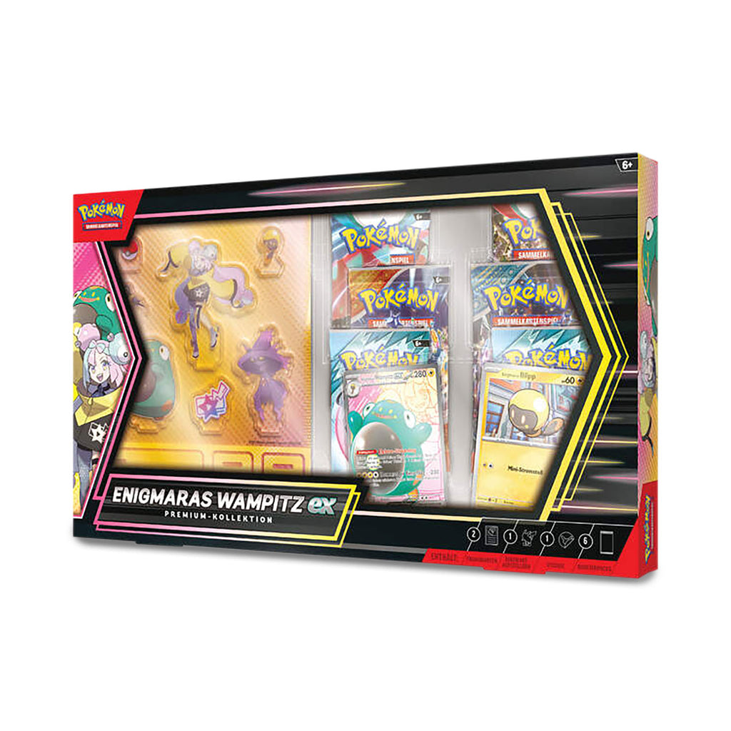 Produktbild Pokemon - Enigmaras Wampitz-Ex Premium Sammelkarten Box