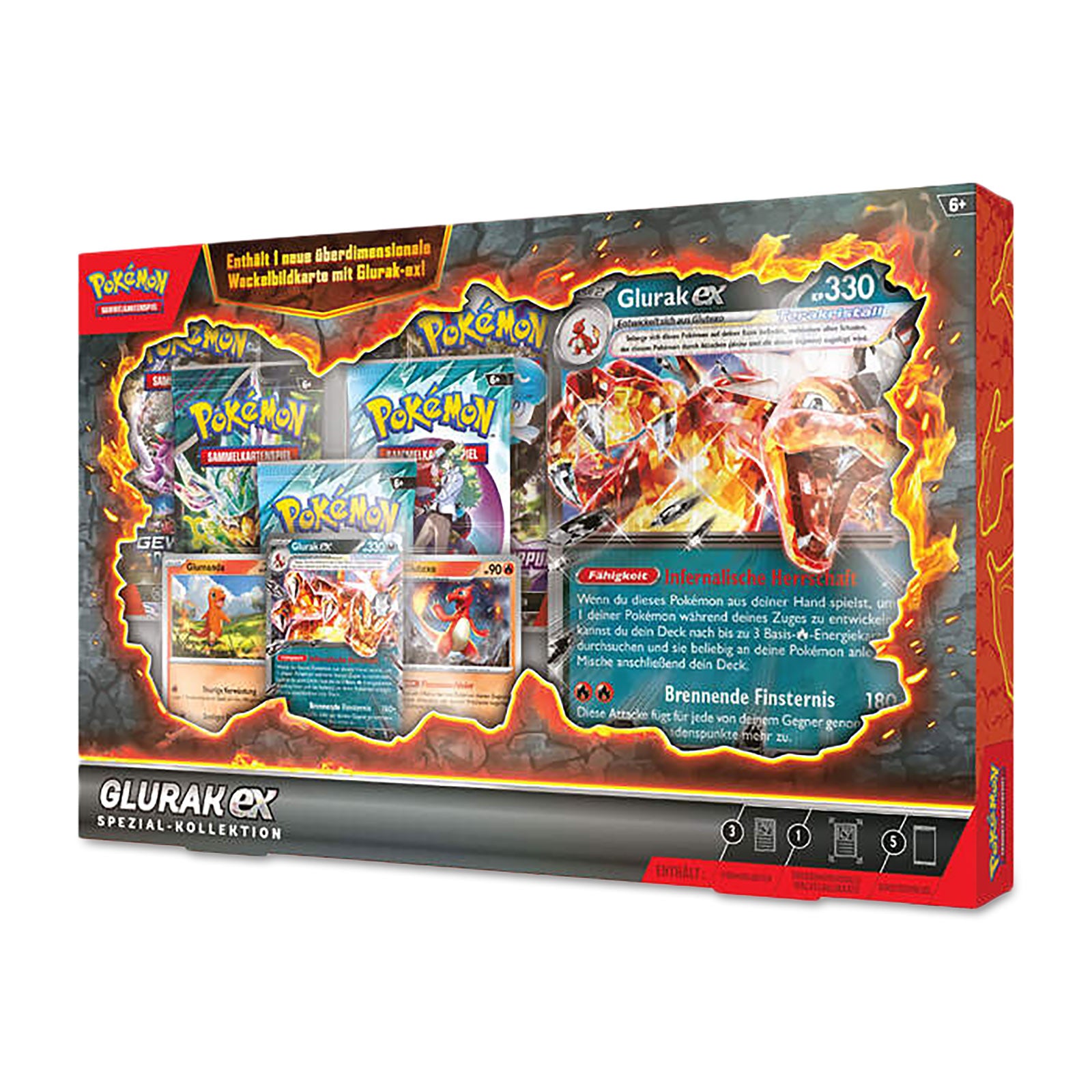 Produktbild Pokemon - Glurak-Ex Special Sammelkarten Box deutsche Version