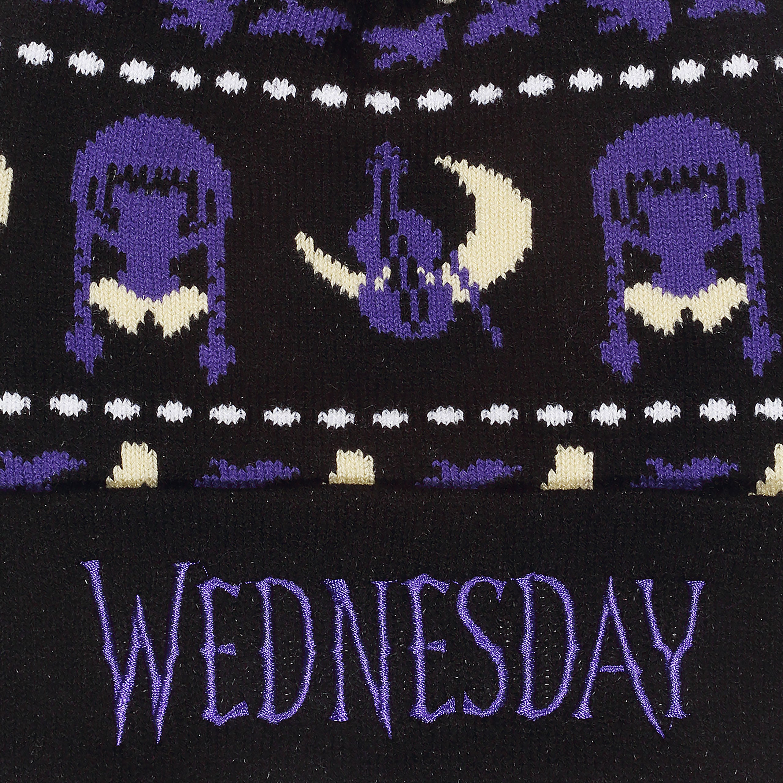 Produktbild Wednesday - Midnight Mütze mit Bommel
