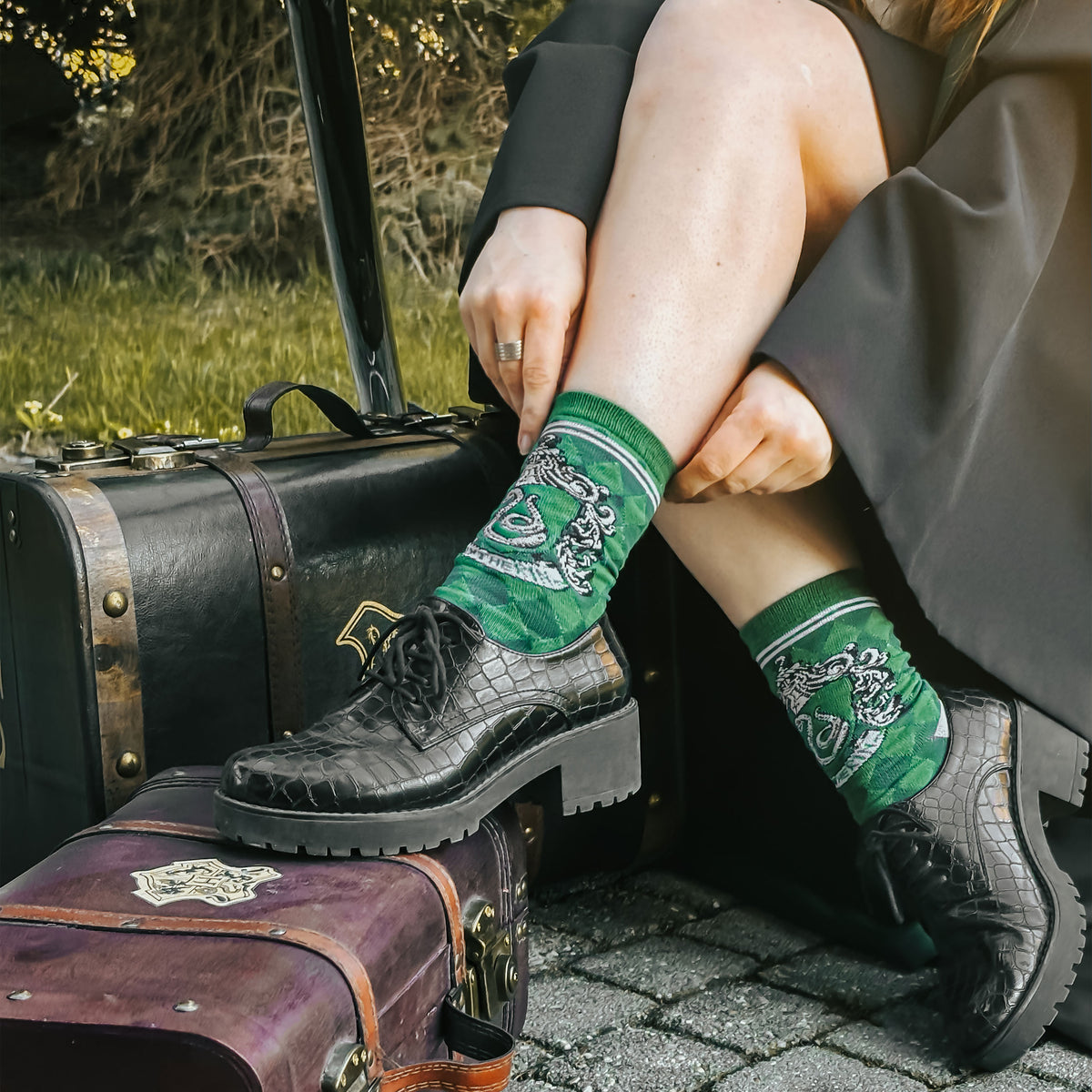 Produktbild Harry Potter - Slytherin Haus Socken