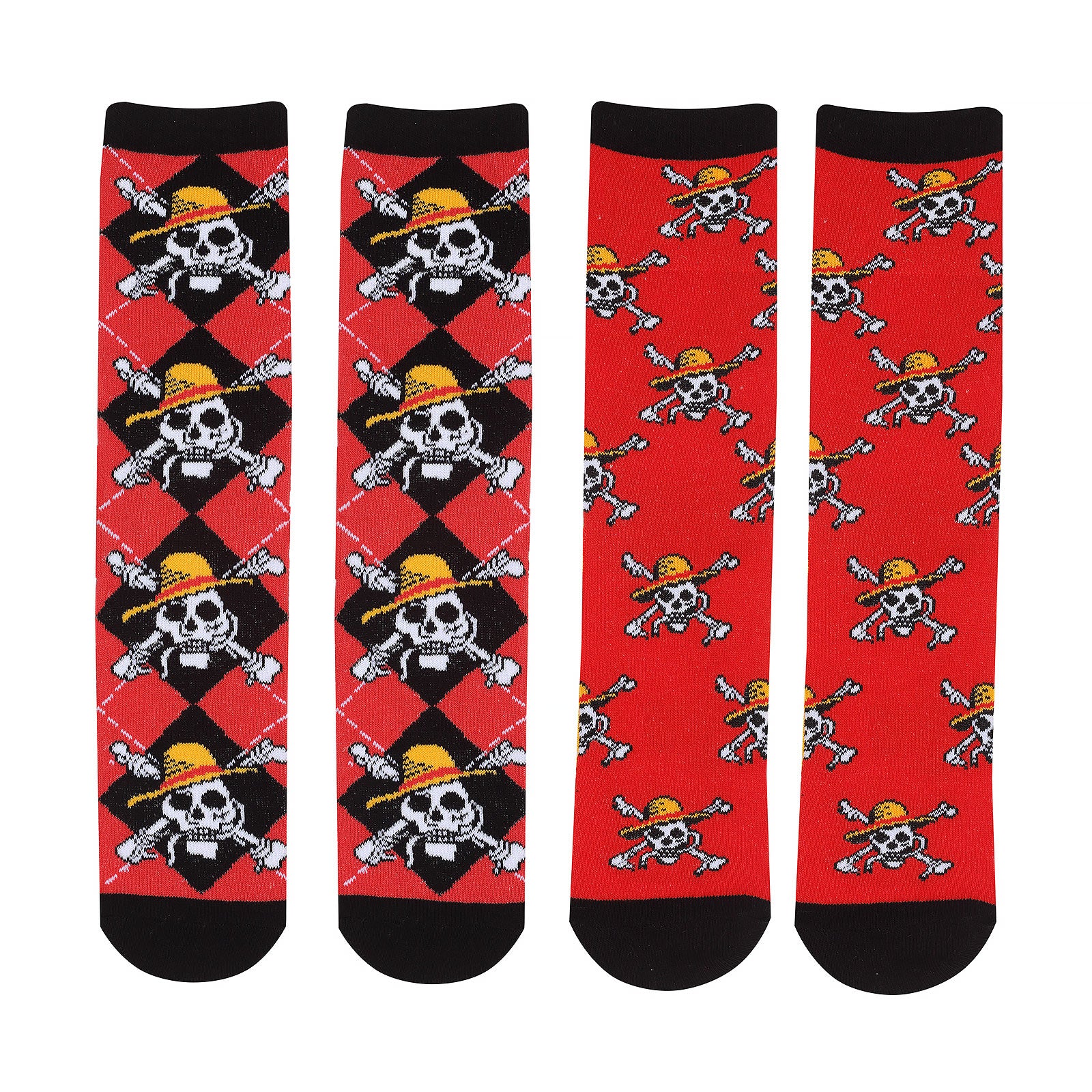 Produktbild One Piece - Logo Repeat Socken 2er Set
